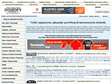 Tablet Screenshot of inshopy.cz